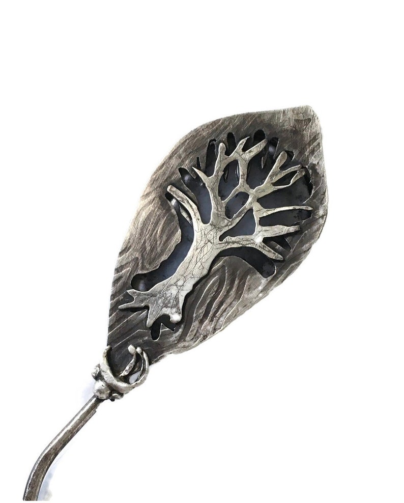 Tree Hair Stick with Dendritic Opal image 2