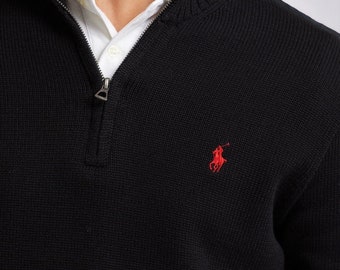 RALPH LAUREN Quarter Zip - Long Sleeve Pullover