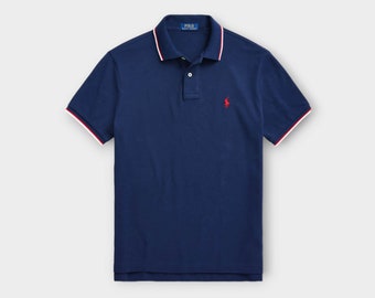 Ralph Lauren Polo Shirt - Mens Short Sleeve T-Shirt for Summer