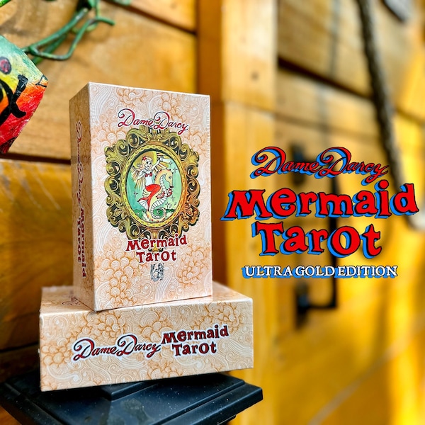 Dame Darcy Mermaid Tarot ULTRA Gold Edition NEW Version 3.6