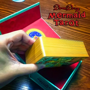 Pre-Order Mermaid Tarot Gold Edge Edition Deluxe Box Dame Darcy