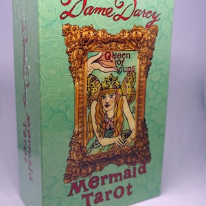 Pre-Order Mermaid Tarot Gold Edge Edition Deluxe Box Dame Darcy image 2