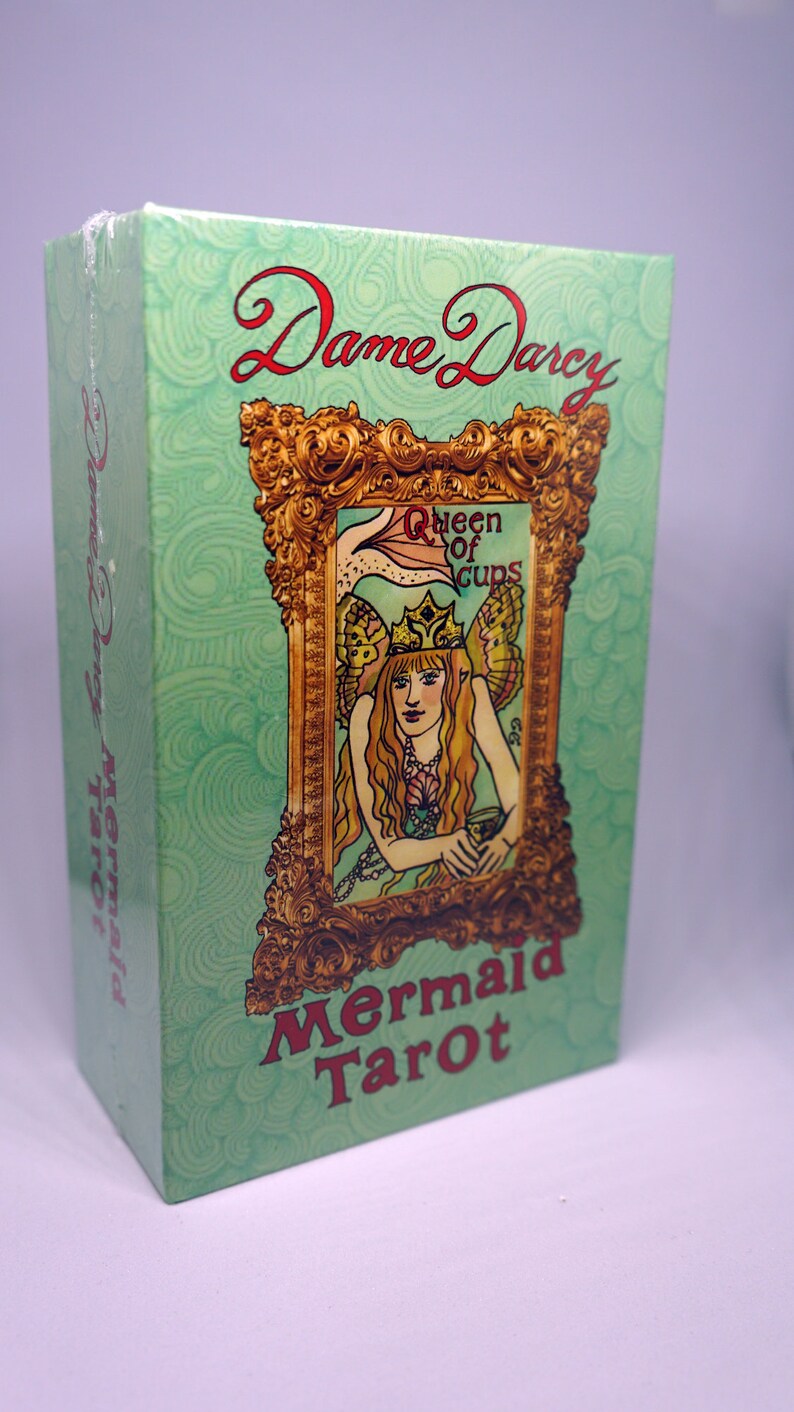 Pre-Order Mermaid Tarot Gold Edge Edition Deluxe Box Dame Darcy image 2
