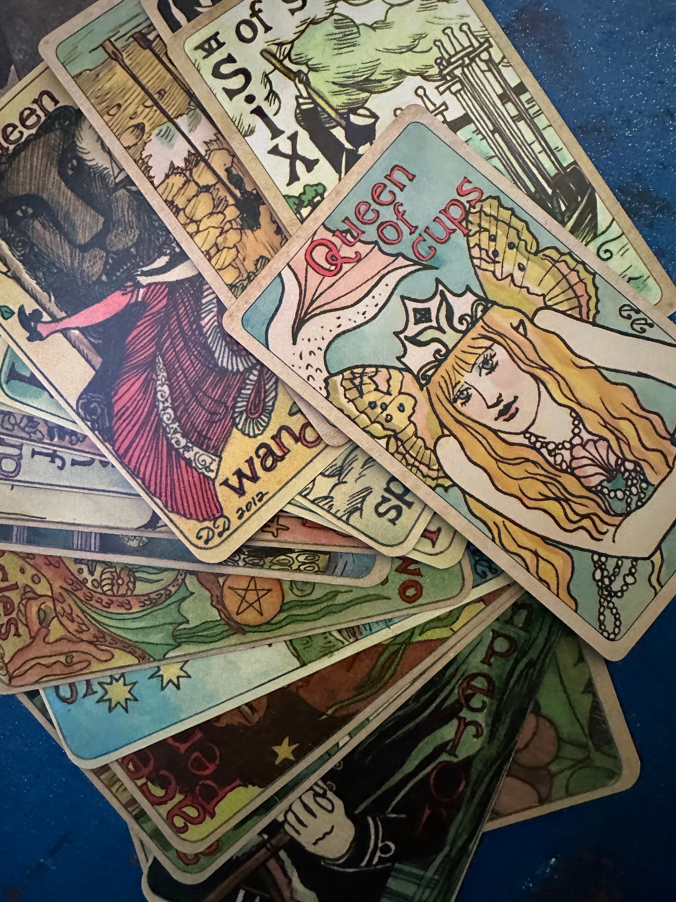 Mermaid Tarot Replacement Cards Dame Darcy - Etsy