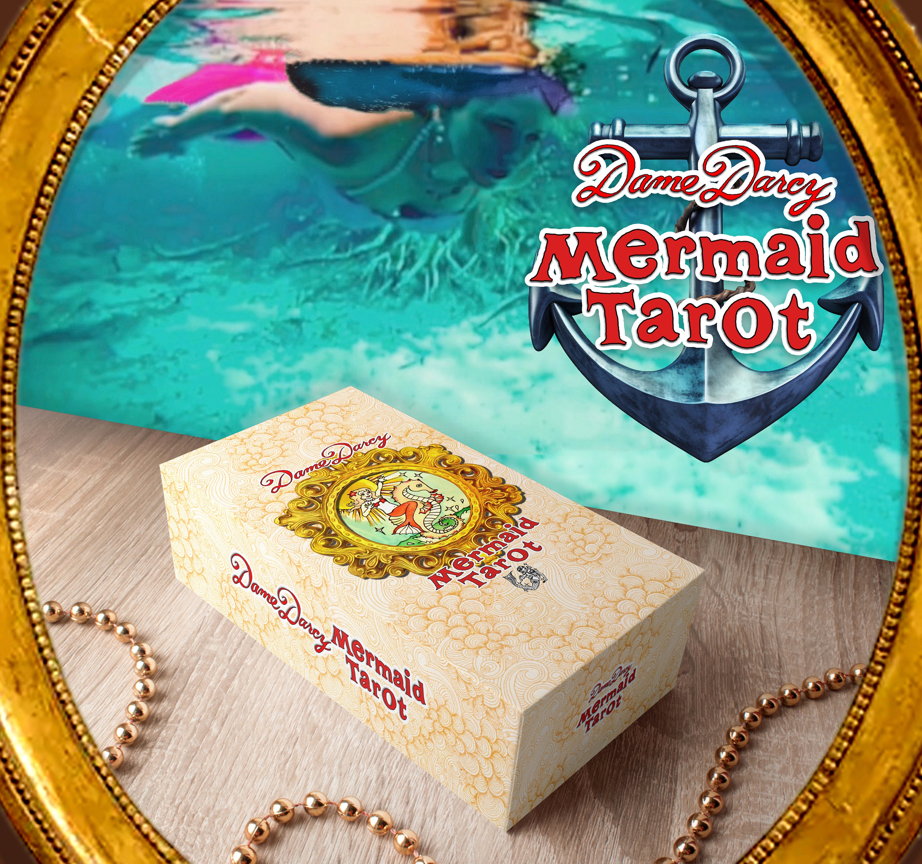 PRE-ORDER Dame Darcy Mermaid Tarot Gold Edition NEW Version 3.5 - Etsy