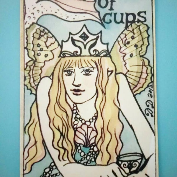 PRE-order Dame Darcy zeemeermin Tarot editie 3, Tarot Decks, Oracle, waarzeggerij, heks, Halloween, waarzeggerij, cartomancie