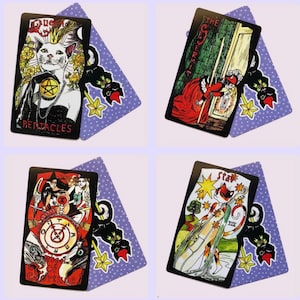 Witchy Cat Tarot Tuck Box Edition Dame Darcy Cat Tarot Deck image 6