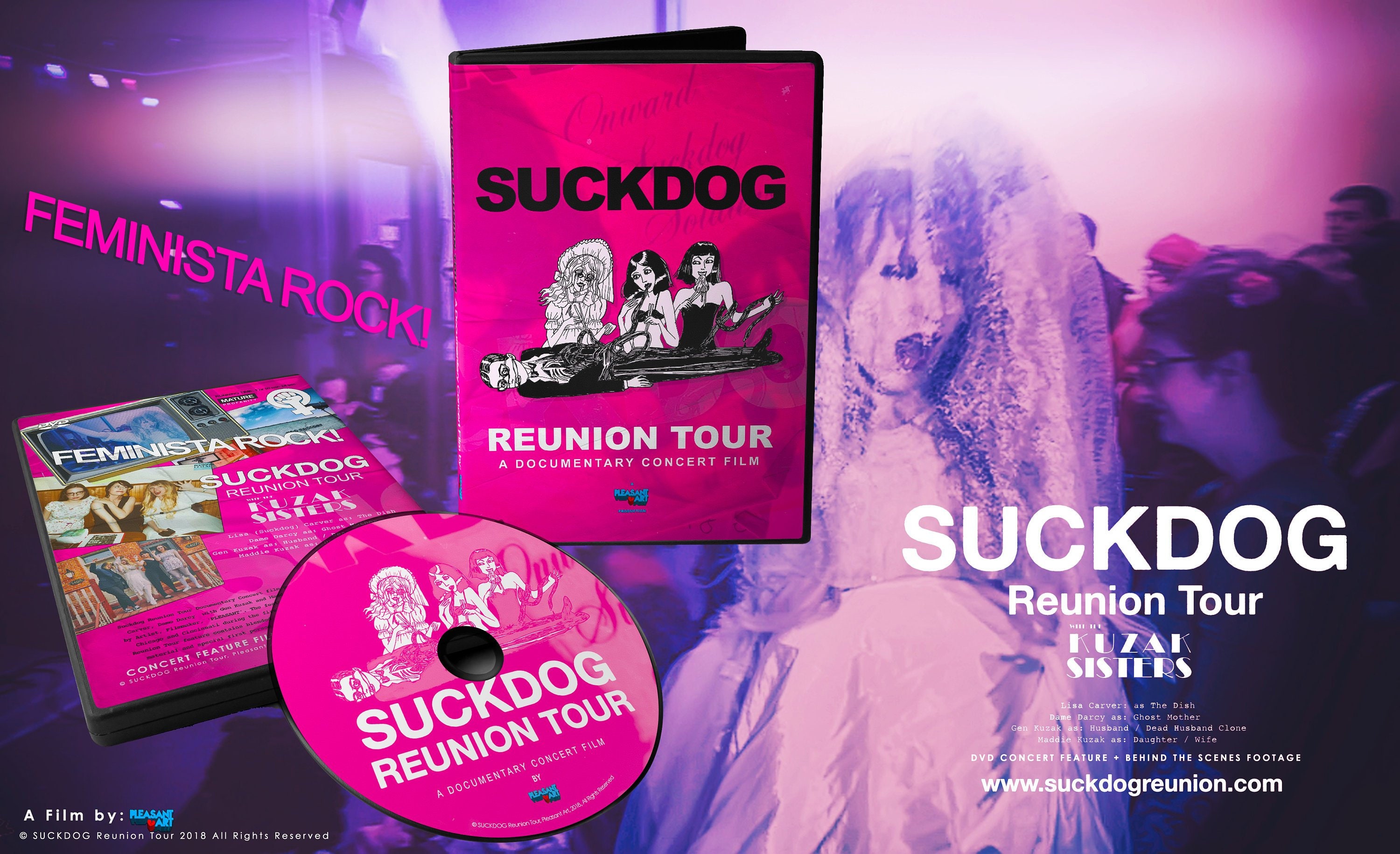 Suckdog Reunion Tour Lisa Suckdog Dame Darcy Punk Etsy