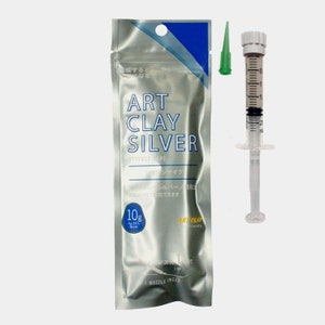 Art Clay Silver Syringe 1 tip 10g