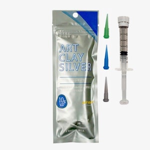 Art Clay Silver Syringe 3 tips 10g