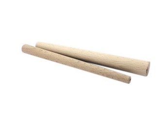 Wooden mandrel (separated)