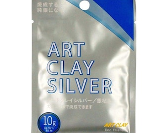 Art Clay Argent 50g – Poche Basse Température – Fabrication Bijoux – Japon