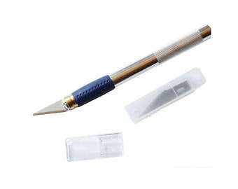 Professional knife with 3 blades