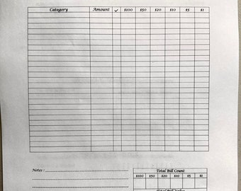 Cash Planning Spreadsheet