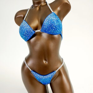 NPC Ifbb Competition Suit / Capri Bikini Suit / Custom Stage Wear /Fast Shipping / Bodybuilding Bikini / Fitness Bikini / Posing Suit
