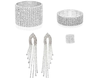 Celestia Set – Crystal Clear Stage Jewelry