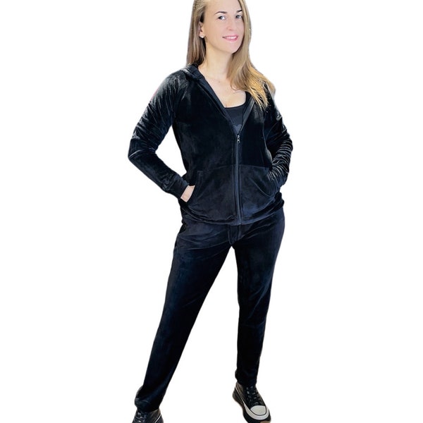 Velour Sweatsuit Etsy