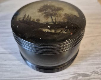 Unique Ukrainian box. USSR jewelry box