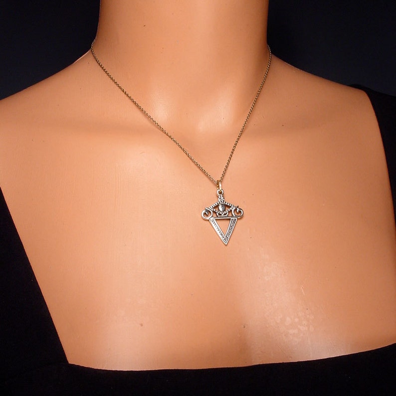 LA SIRENE Voodoo Vodou Loa Lwa Veve Charm Pendant in Solid Etsy