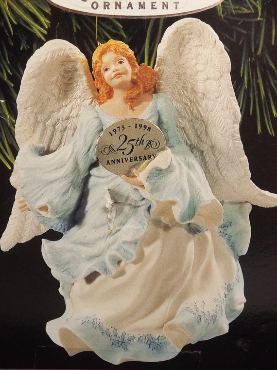 Joyful Messenger Hallmark Keepsake Ornament Angel 25th Anniversary Edition 