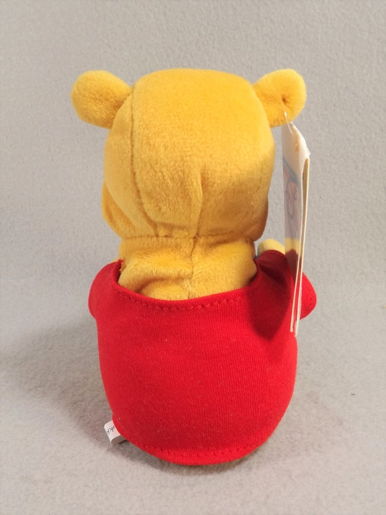 Disney Store Hanukkah Pooh Mini Bean Bag Toy holding Dreidel | Etsy