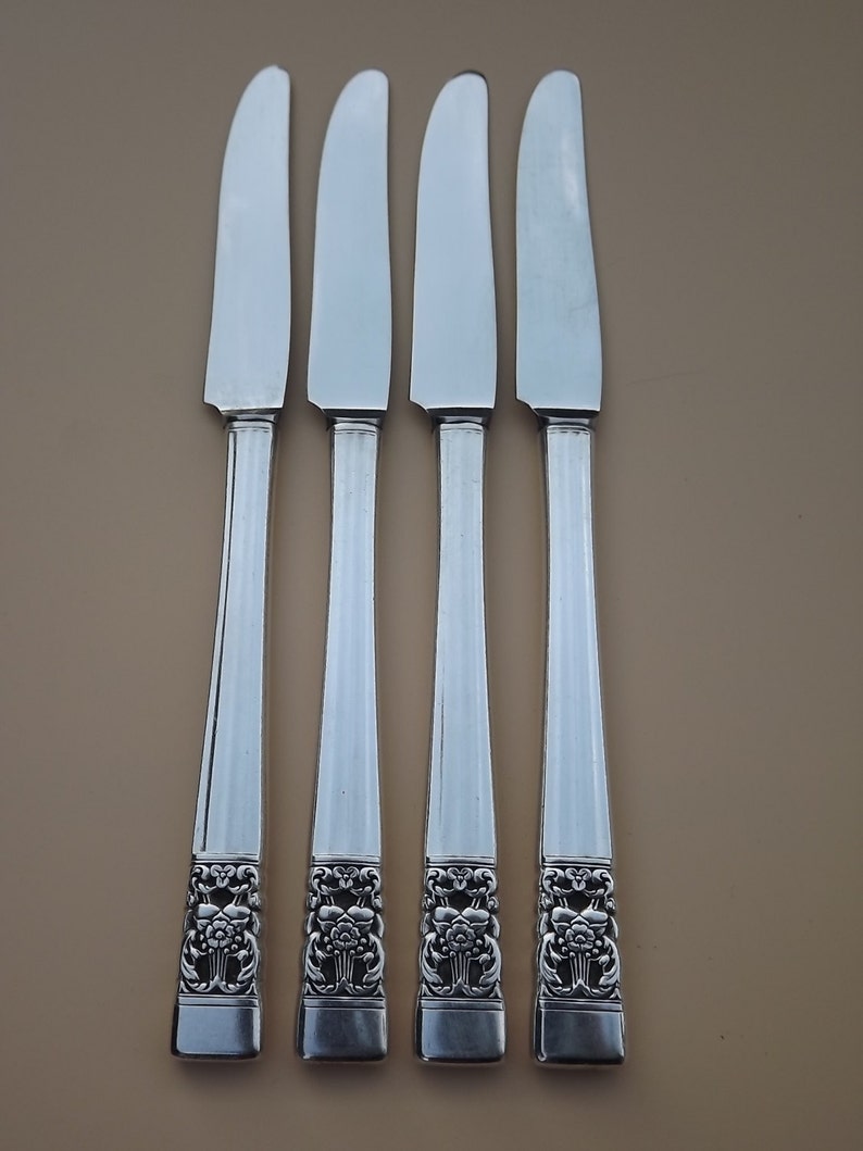Community Silverplate CORONATION Lot of 4 FORKS 7 5//8/"