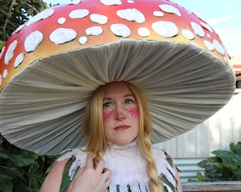 Mushroom Hat B - DIGITAL Pattern and Tutorial