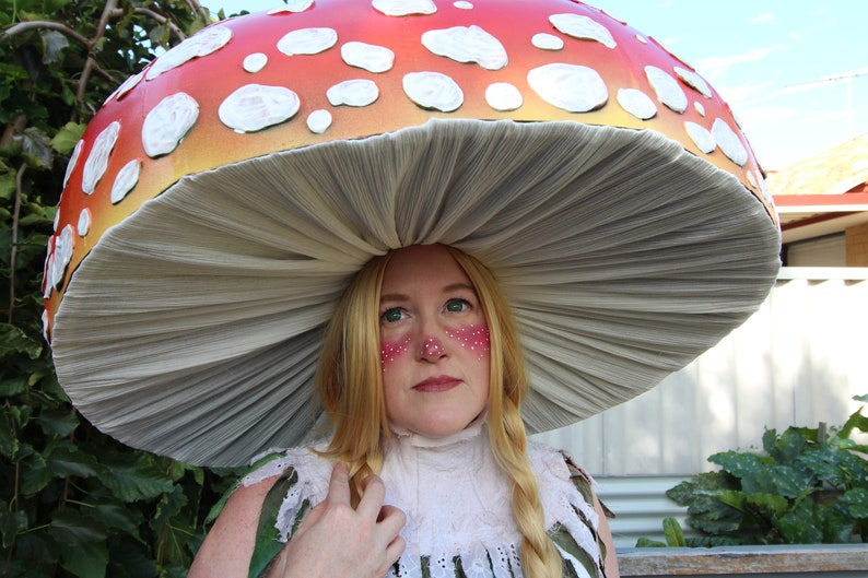 Mushroom Hat B DIGITAL Pattern and Tutorial image 1