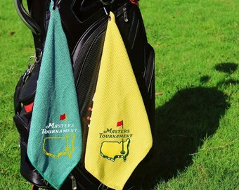 Serviette de golf Masters - Logo Masters brodé