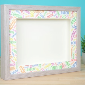 Handcrafted Deep Shadow Box Frames celebrating Pride and LGBTQ+ - perfect for keepsakes
