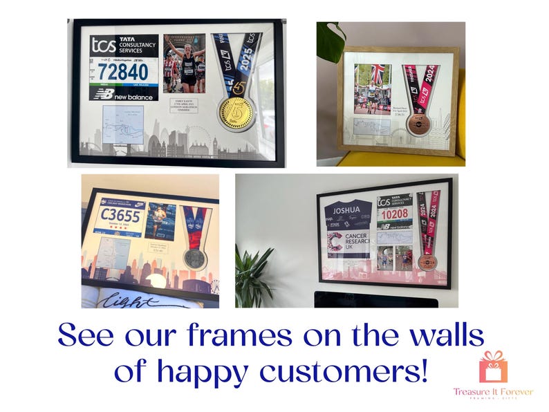 Chicago Marathon 2026 Medal Display Frame: Personalized Solid Wood ...