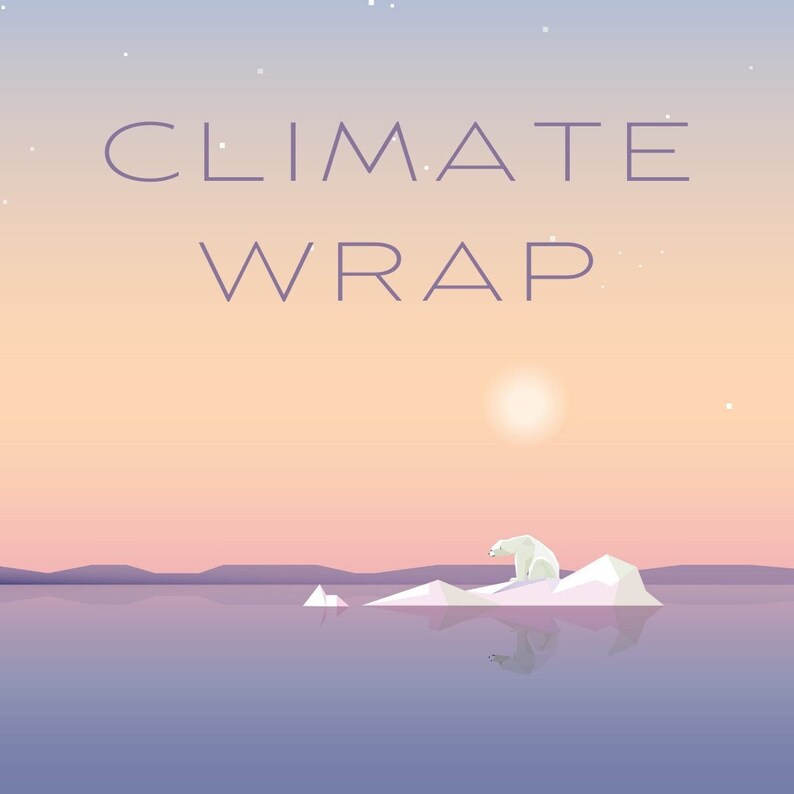 Climate Wrap Knitting Pattern image 2