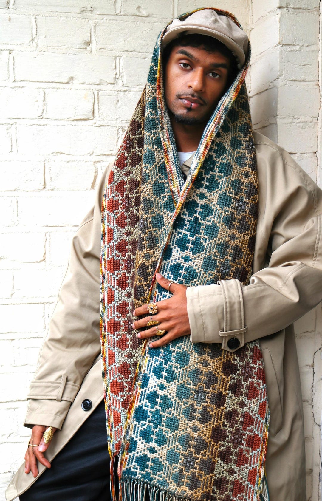 Minbar Wrap Crochet Pattern - Etsy