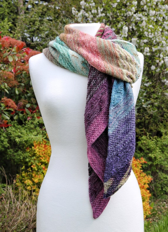 Masala Scarf Knitting Pattern - Etsy
