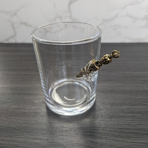 Drinking Glasses with Embedded Scepter, Beer Glass, Cocktail Glass, Drinkware, Whiskey Glass