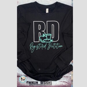 Cool Registered Dietitian Shirt - Fun Nutritionist Tee For Students & Professionals