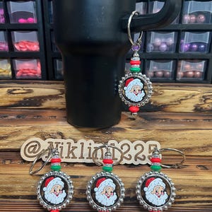 Stanley Cup Charm for Women, Fun Gifts for Women, Stanley Cup Accessories, Tumbler Handle Cup Charms, Silicone Bead Bag Tag, Gifts for her