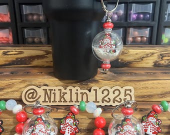 Stanley Cup Charm for Women, Fun Gifts for Women, Stanley Cup Accessories, Tumbler Handle Cup Charms, Silicone Bead Bag Tag, Gifts for her