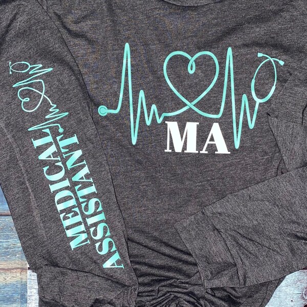 Medical Assistant Shirt Etsy