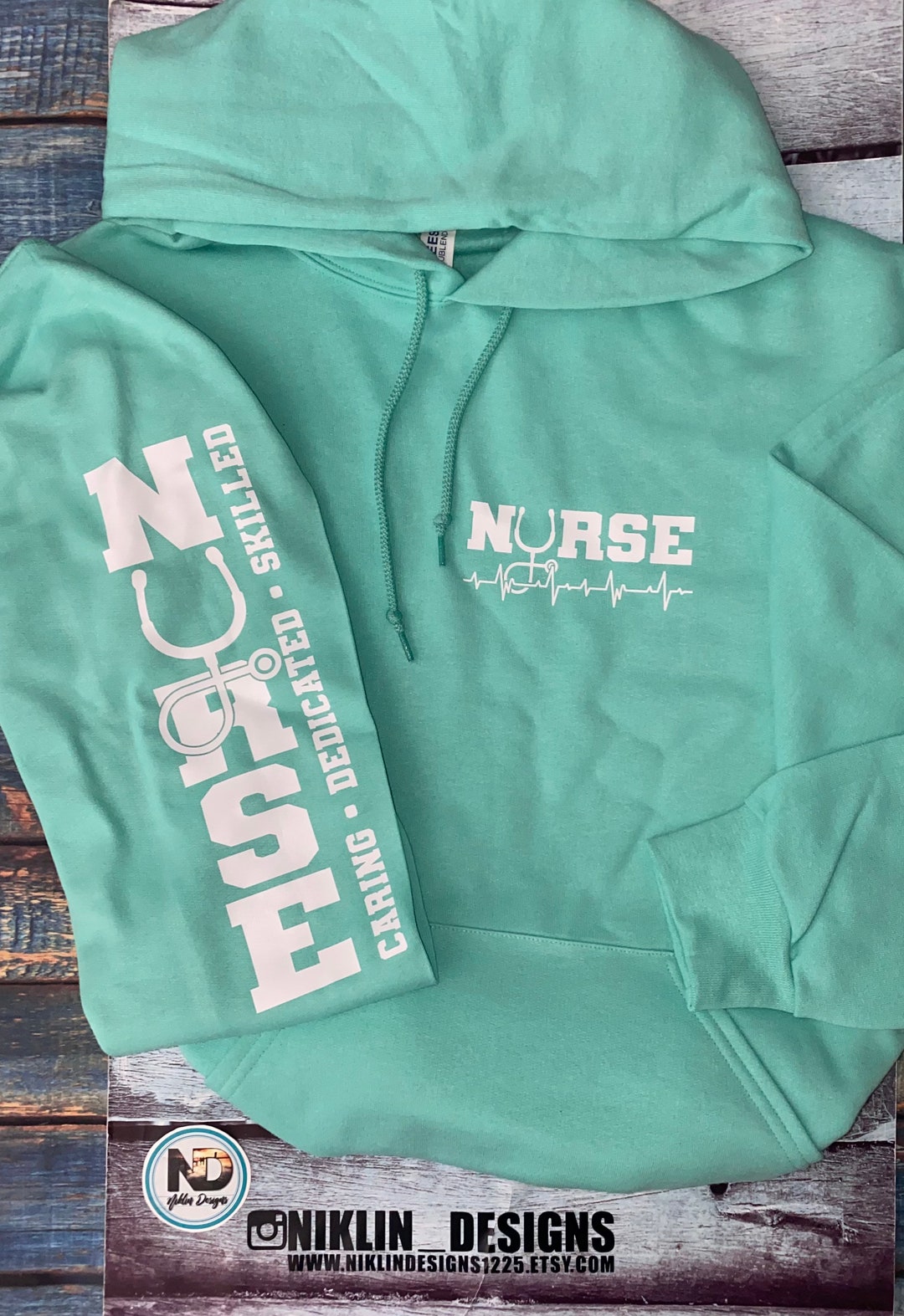 Unisex Nurse Hoodie Nurse Hoodie Nurse Clothing Nurse Sweatshirt Nurse Pullover Nurse Vibes