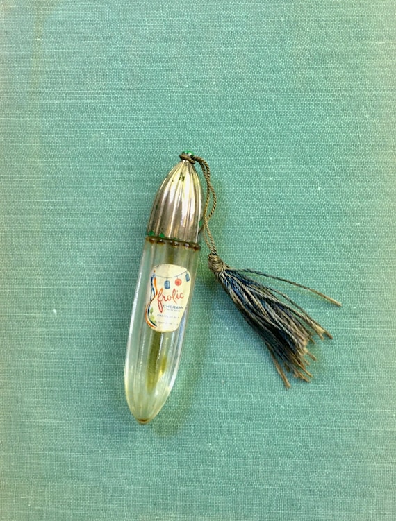 Antique Art Deco Frolic Perfume by Cheramy New Yo… - image 1