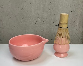 Rosa Matcha Set Keramik