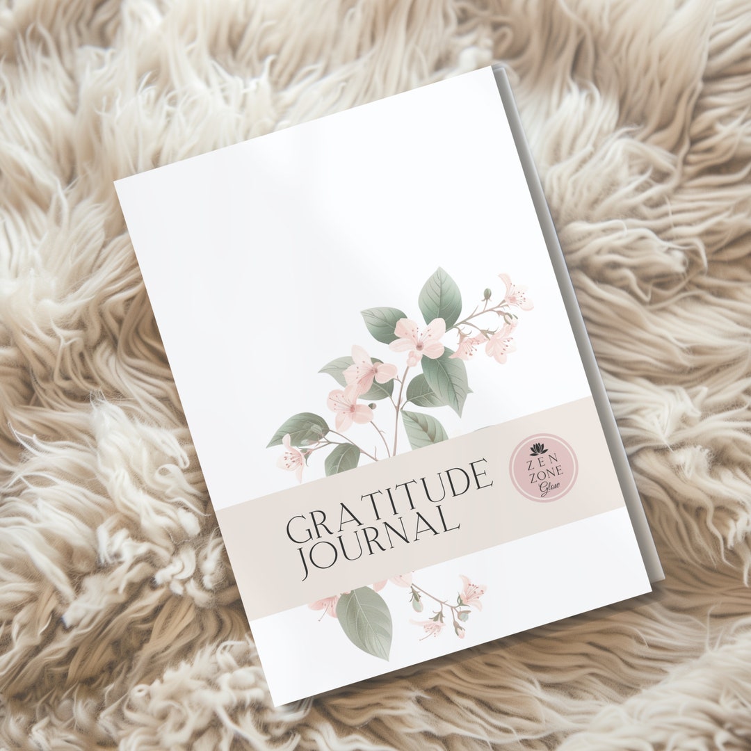 Gratitude Journal Printable, Self Love Guided Journal Coloring Pages ...