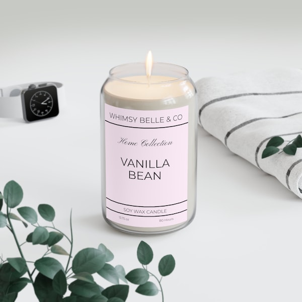 Whimsy Belle & Co Scented Soy Wax Candle