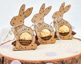 Osterhase Verpackung DIY | Ostern Vorlage | Schoko Geschenk