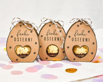 Osterhase Verpackung DIY | Ostern Vorlage | Schoko Geschenk