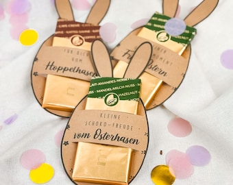 Ostern Verpackung DIY | Merci Schokolade Vorlage | Schoko Geschenk