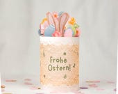 Ostern Duplo Banderole Druckvorlage: Vorlage zum Ausdrucken, Kleinigkeit für Ostern