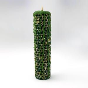 Wealth Symbolism Candle, Abundance Attraction, Financial Freedom Ritual Candle, Prosperity Gift