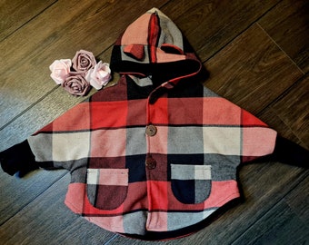 Chaqueta infantil, chaquetas, abrigos, capa.